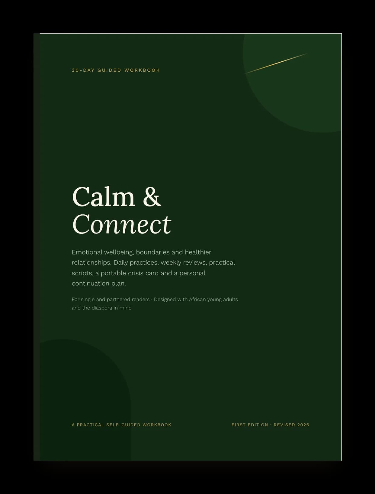 The Calm & Connect workbook cover